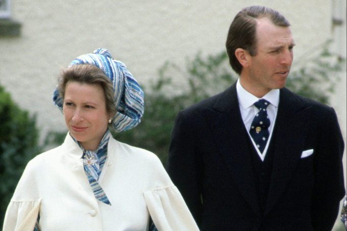Princess Anne and Captain Mark Philips