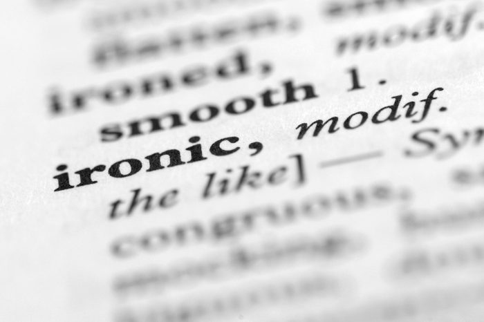 Dictionary Series - Ironic