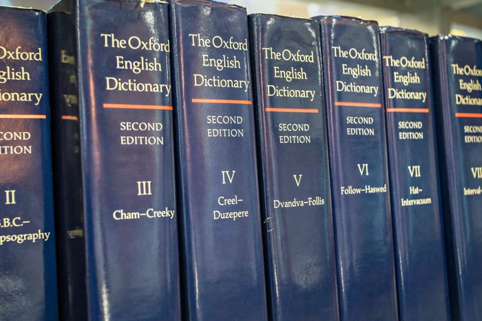 oxford english dictionary
