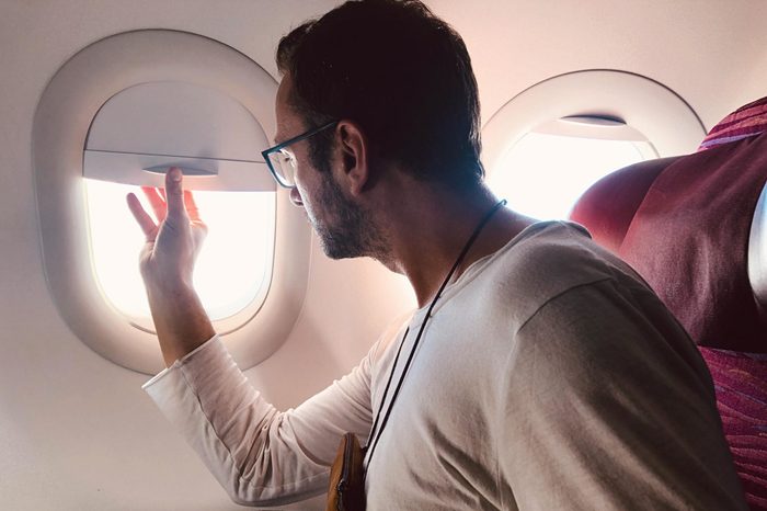 airplane window