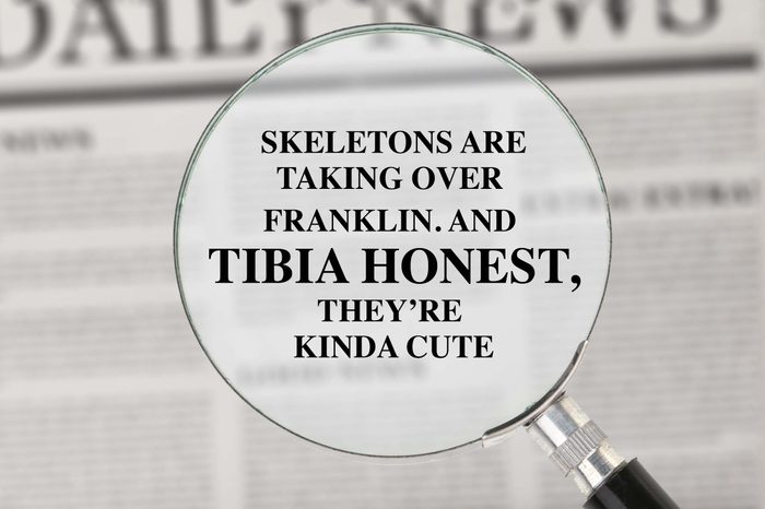 punny newspaper headline