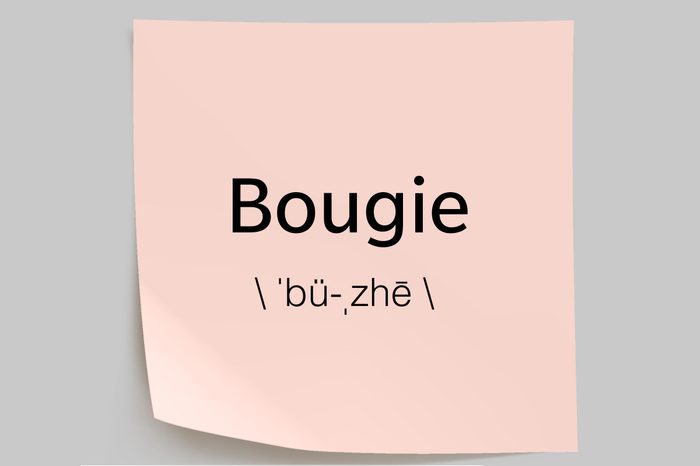 bougie sticky note