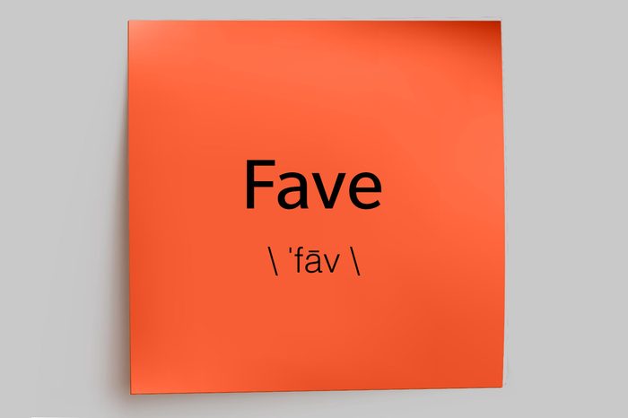 fave sticky note