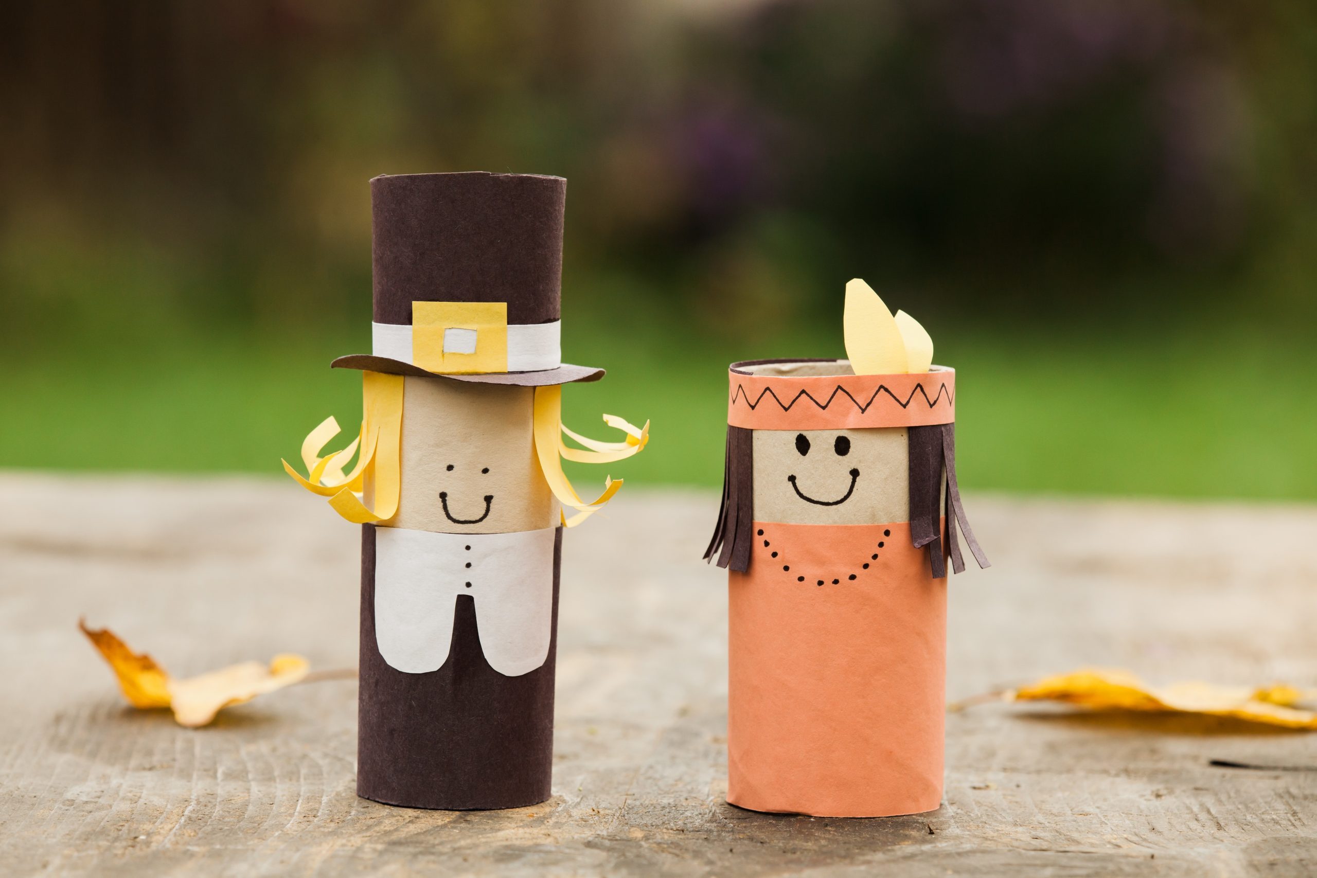 DIY decorations for Thanksgiving day.