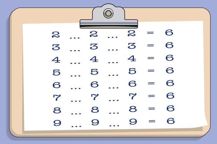 same same math problem illustration