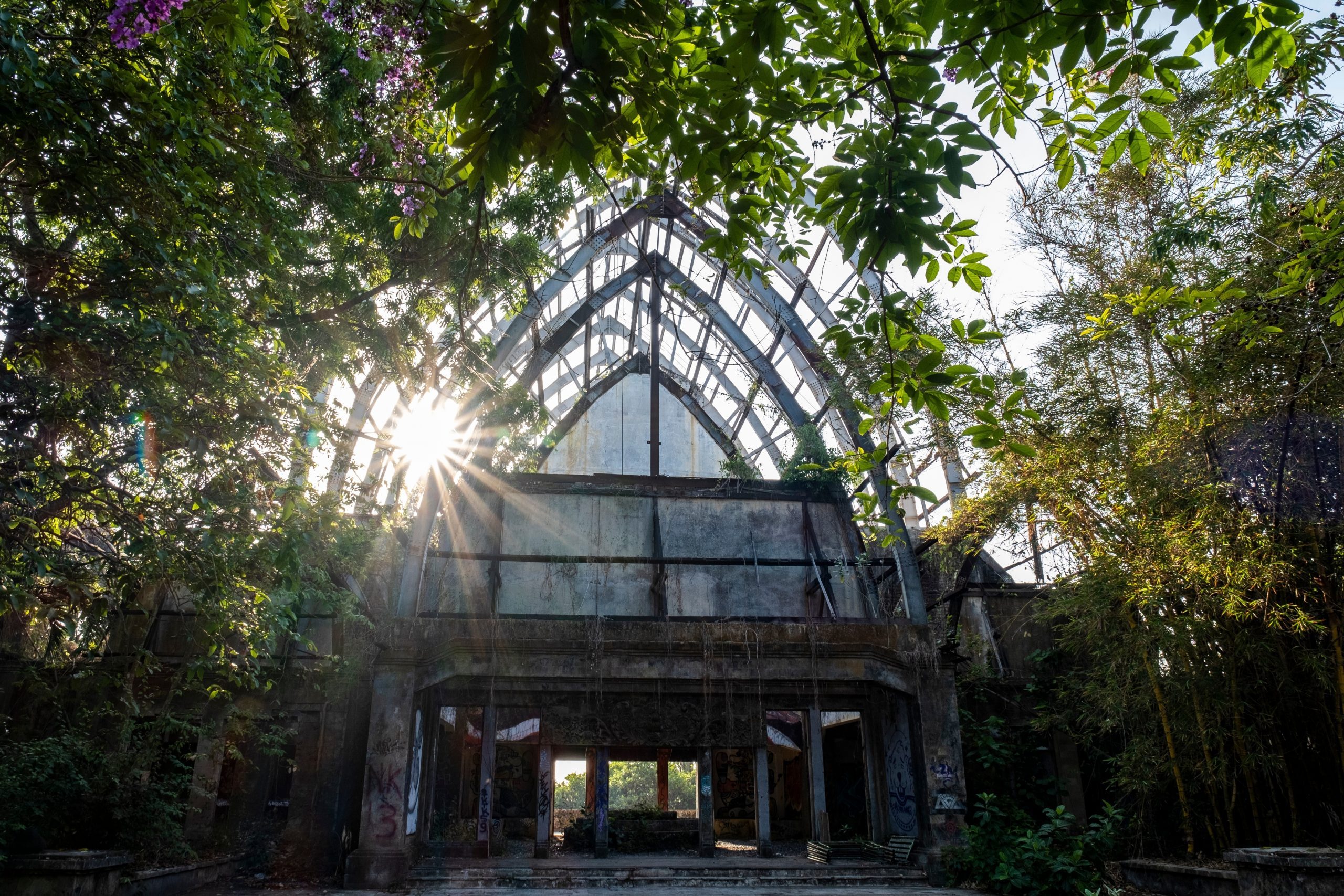 Abandoned theme park, Taman Festival Bali.
