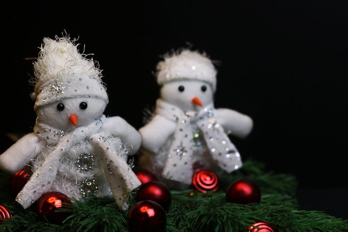 New Year decoration stuffed toys