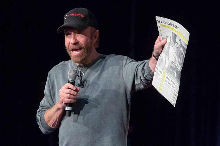 chuck norris famous veteran