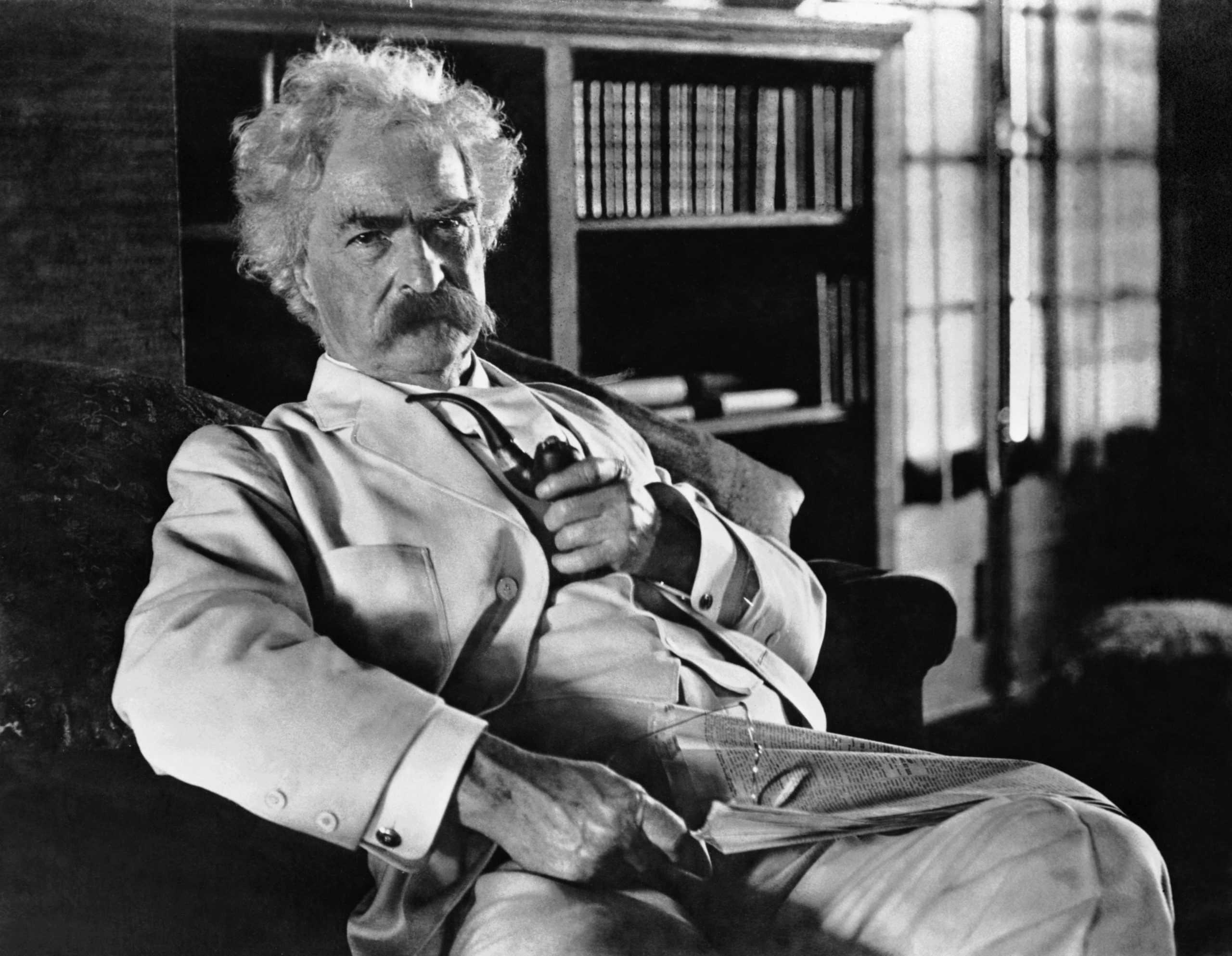 Mandatory Credit: Photo by Ewing Galloway/Uig/Shutterstock (3799656a) Novelist Mark Twain VARIOUS