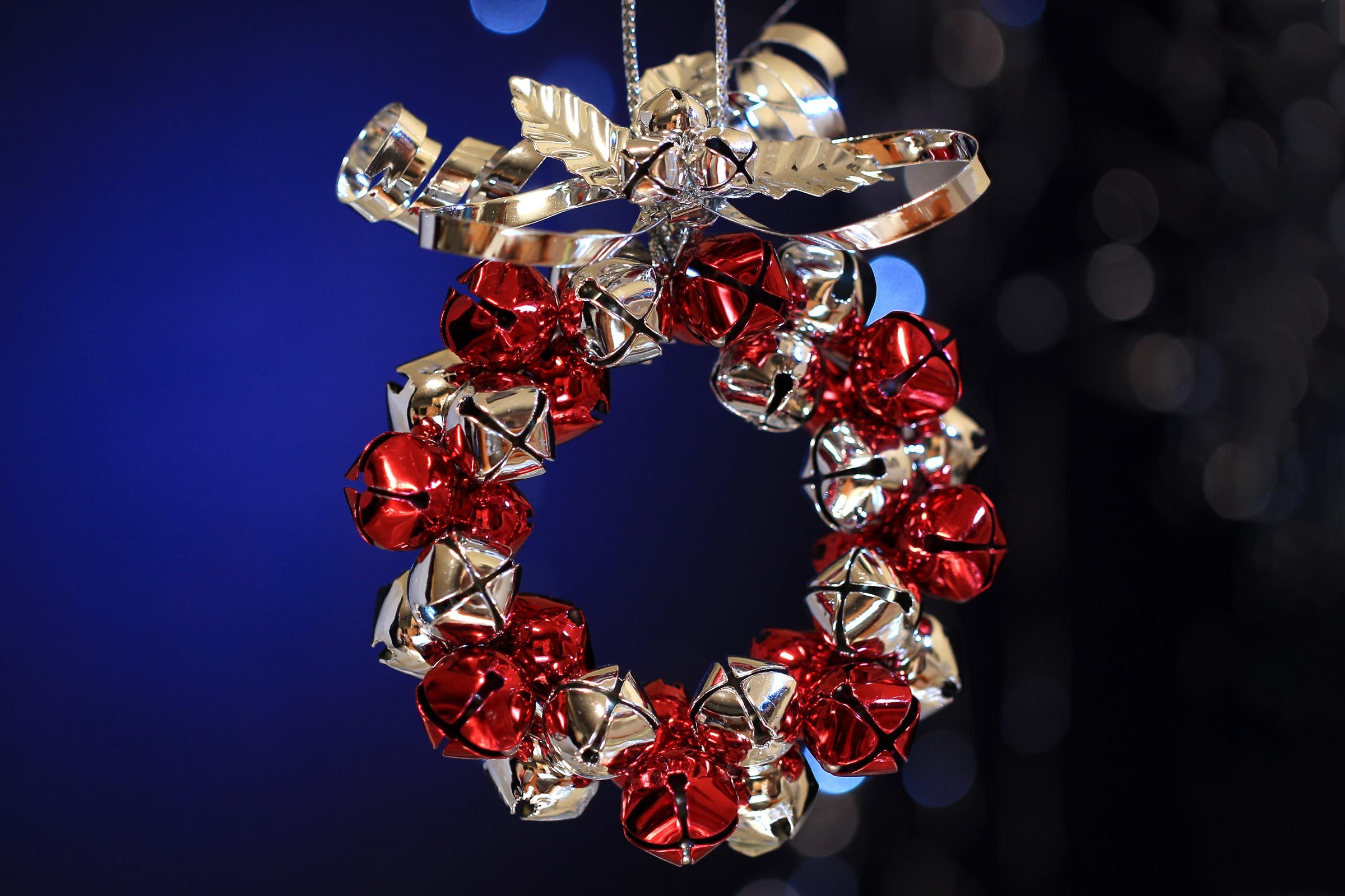 jingle bell wreath