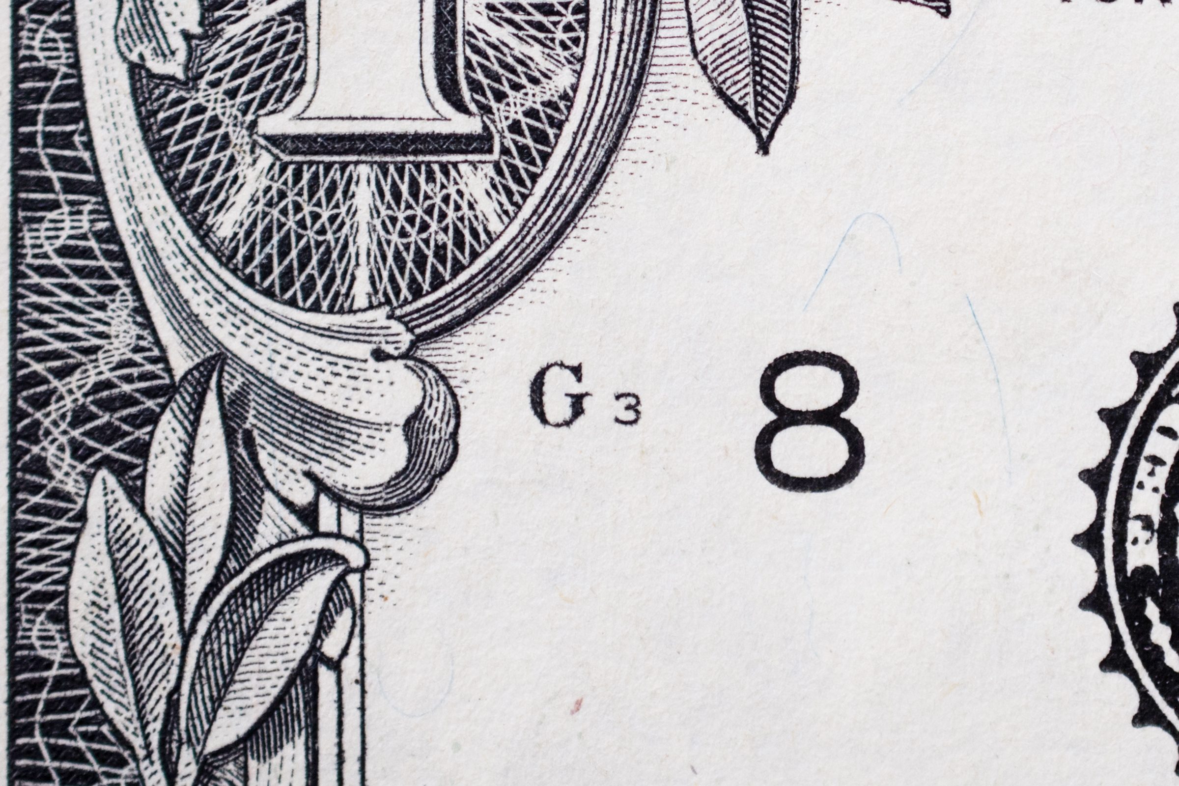 Plate Position Dollar Bill