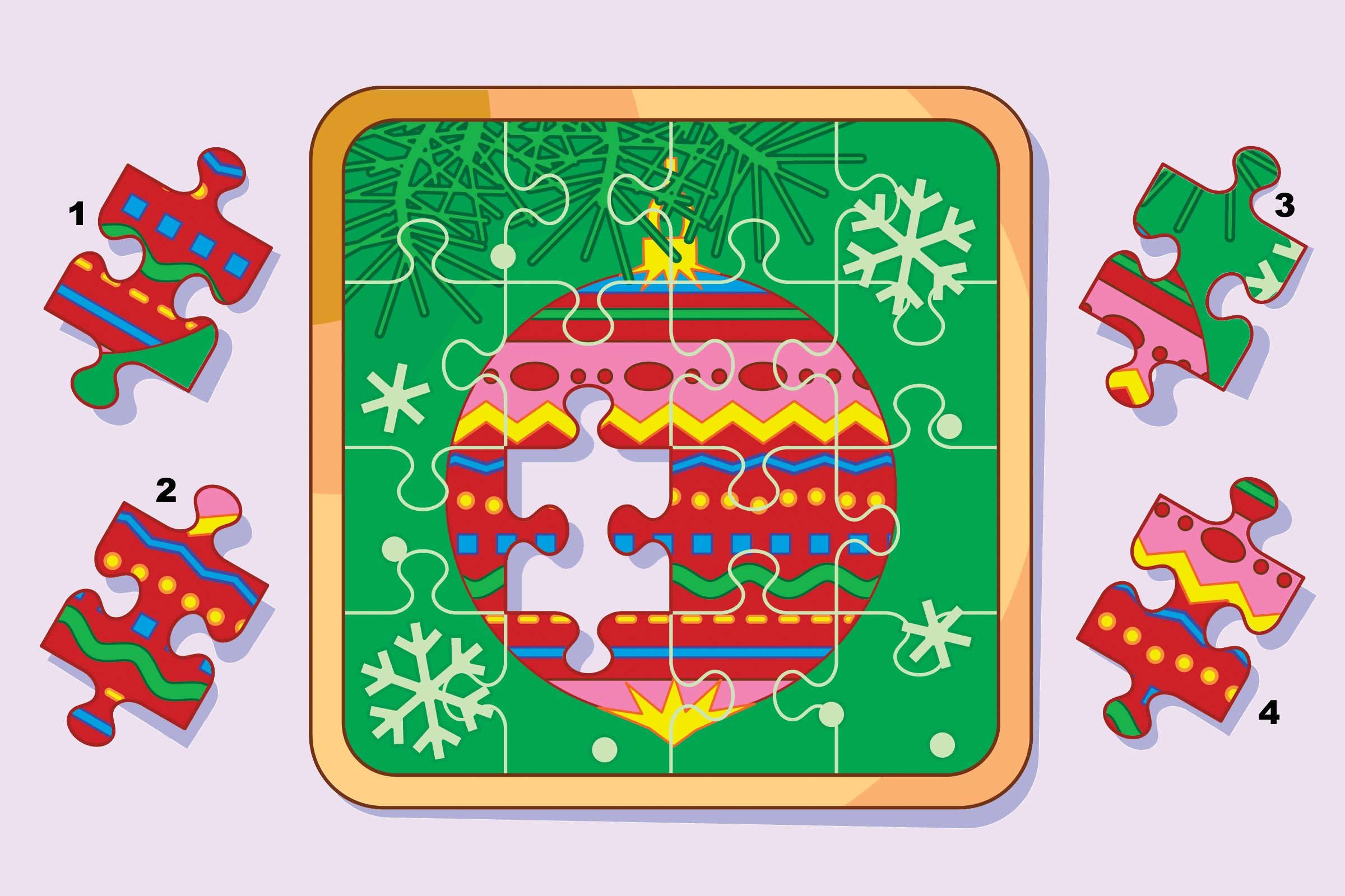 missing piece ornament puzzle question