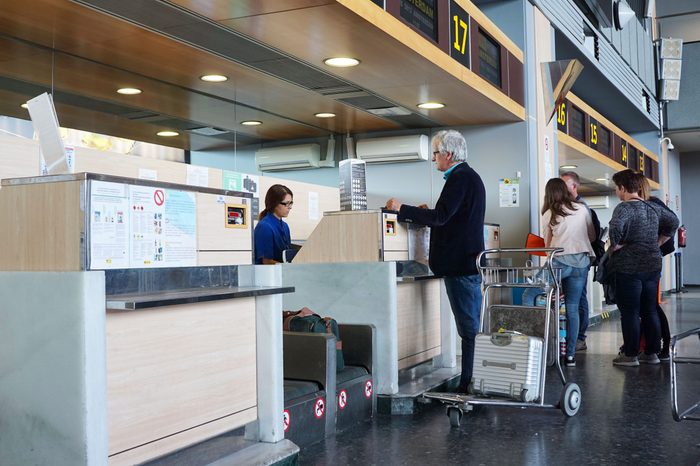 airport check in travel hacks