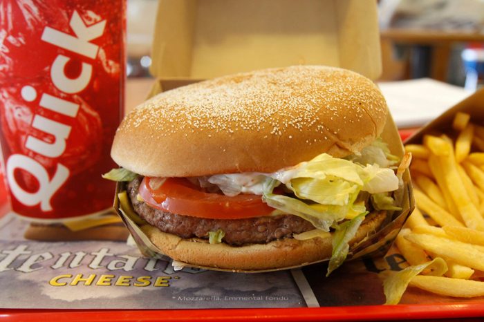 quick fast food restaurant france