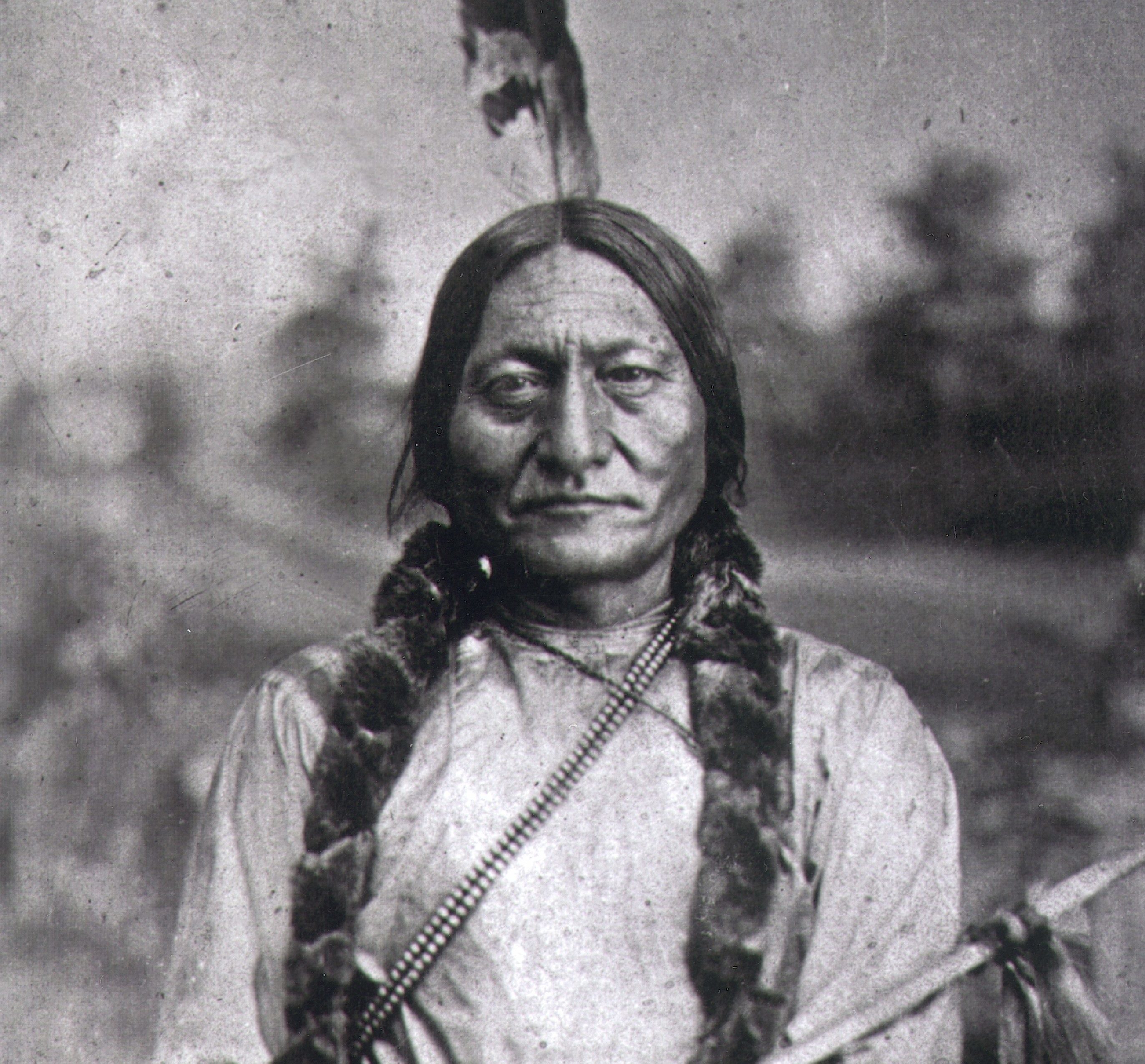Mandatory Credit: Photo by Bill Manns/Shutterstock (7647211ng) SITTING BULL or Tatanka Iyotake, 1831-90, Teton Sioux Indian Chief, Hunkpapa Division, principal chief of Sioux Nation, USA, from 1867, took part in the battle against Custer and the 7th Cavalry at Little Big Horn, Montana, June 1876 Art