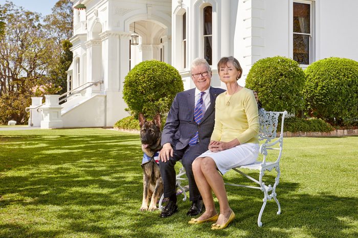 government house queensland dog
