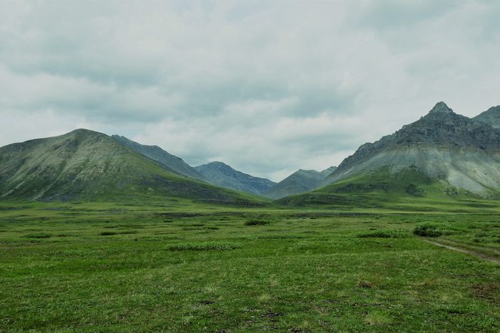 Brooks Mountains at Gates of the Arctic National Park