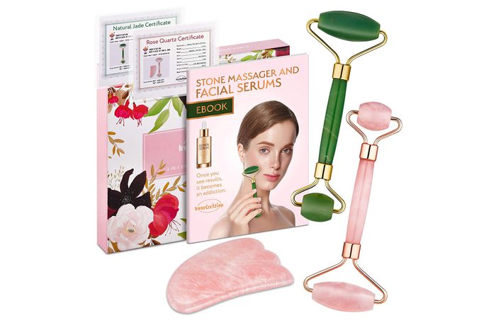 jade quartz roller