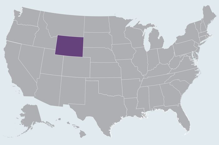 map showing state(s) to travel to in may