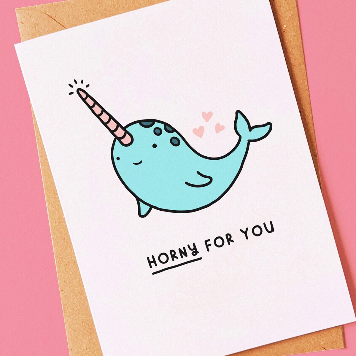 Horny For You Card