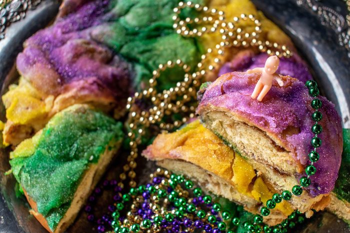 king cake mardi gras