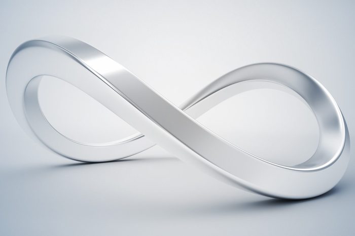 3d infinity symbol