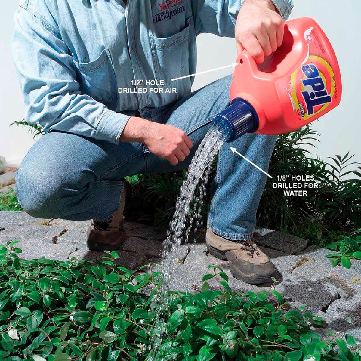 detergent watering can