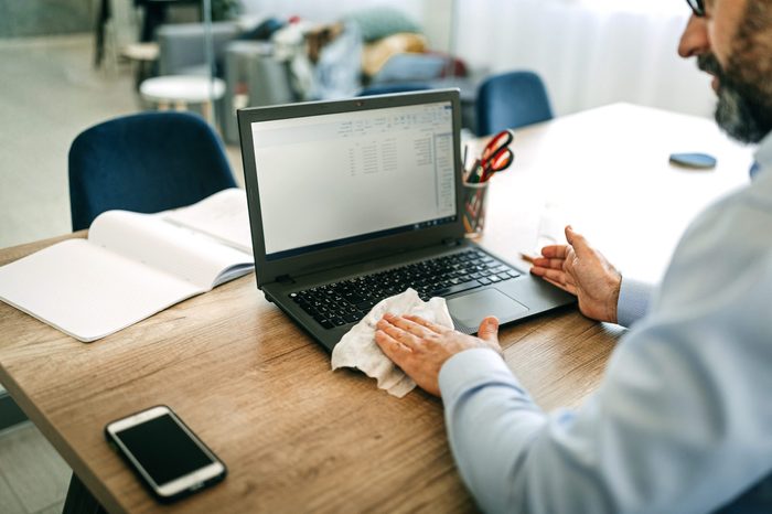 My computer is always clean