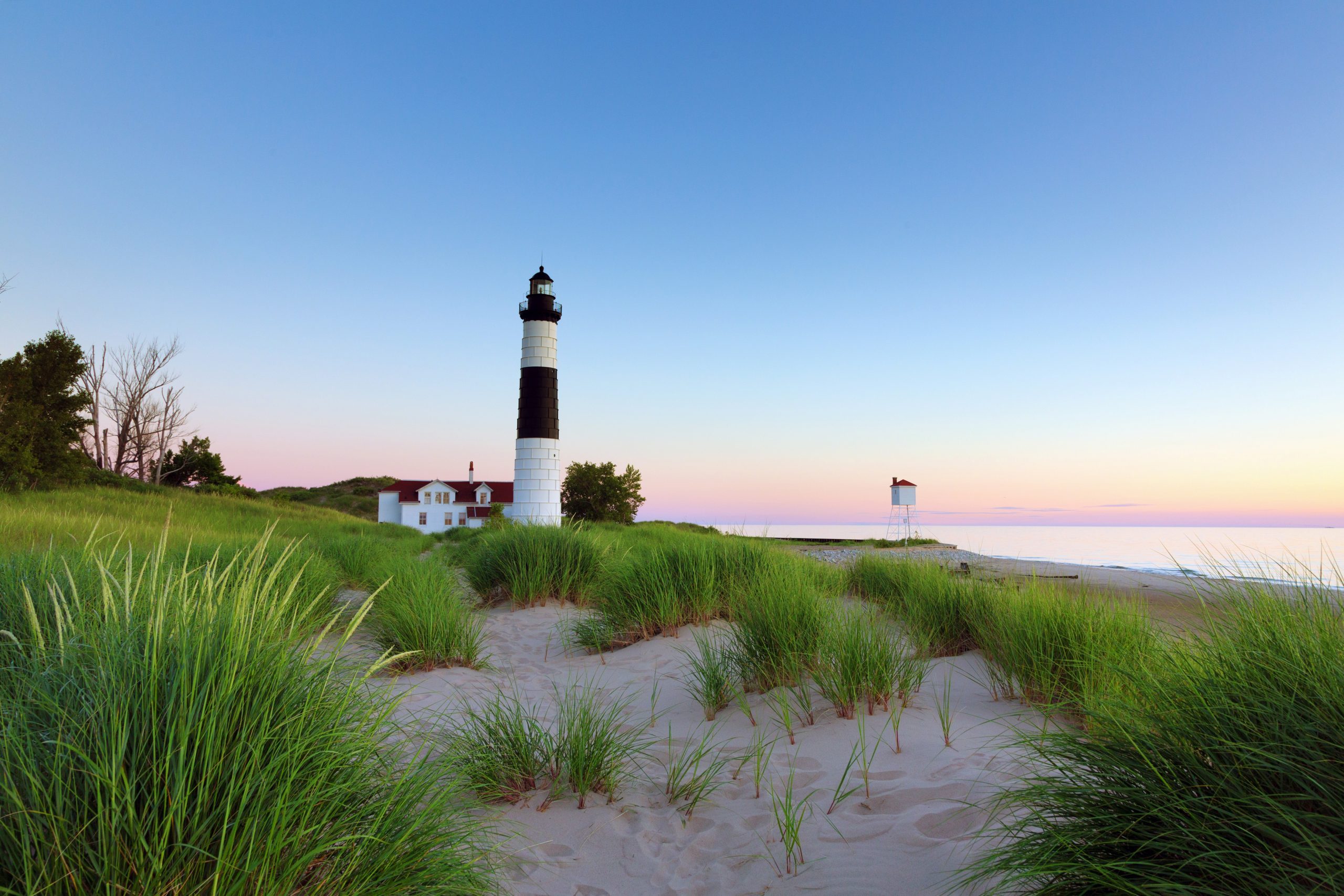 Big Sable Lighthouse in Ludington Michigan