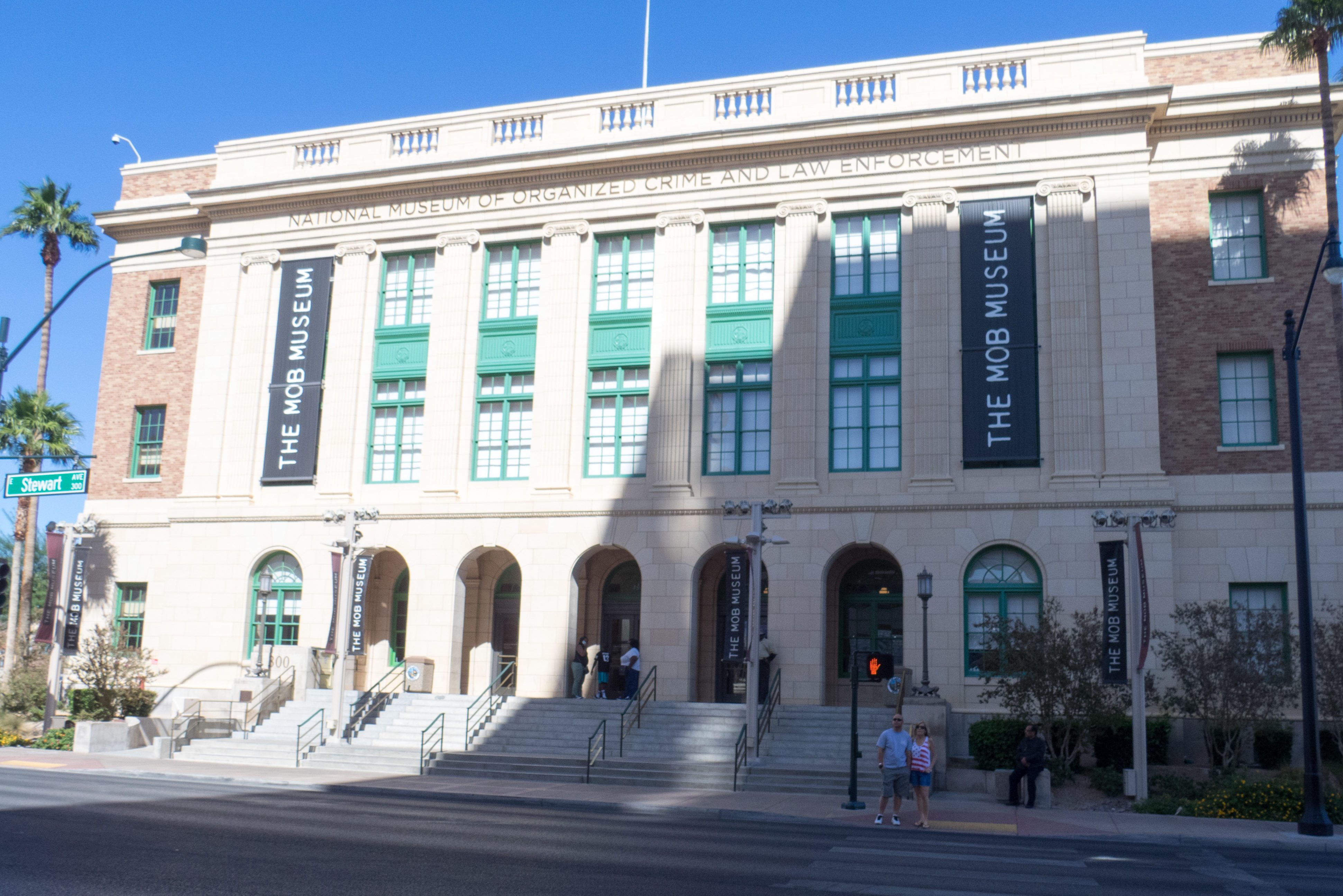 Mob Museum building Las Vegas