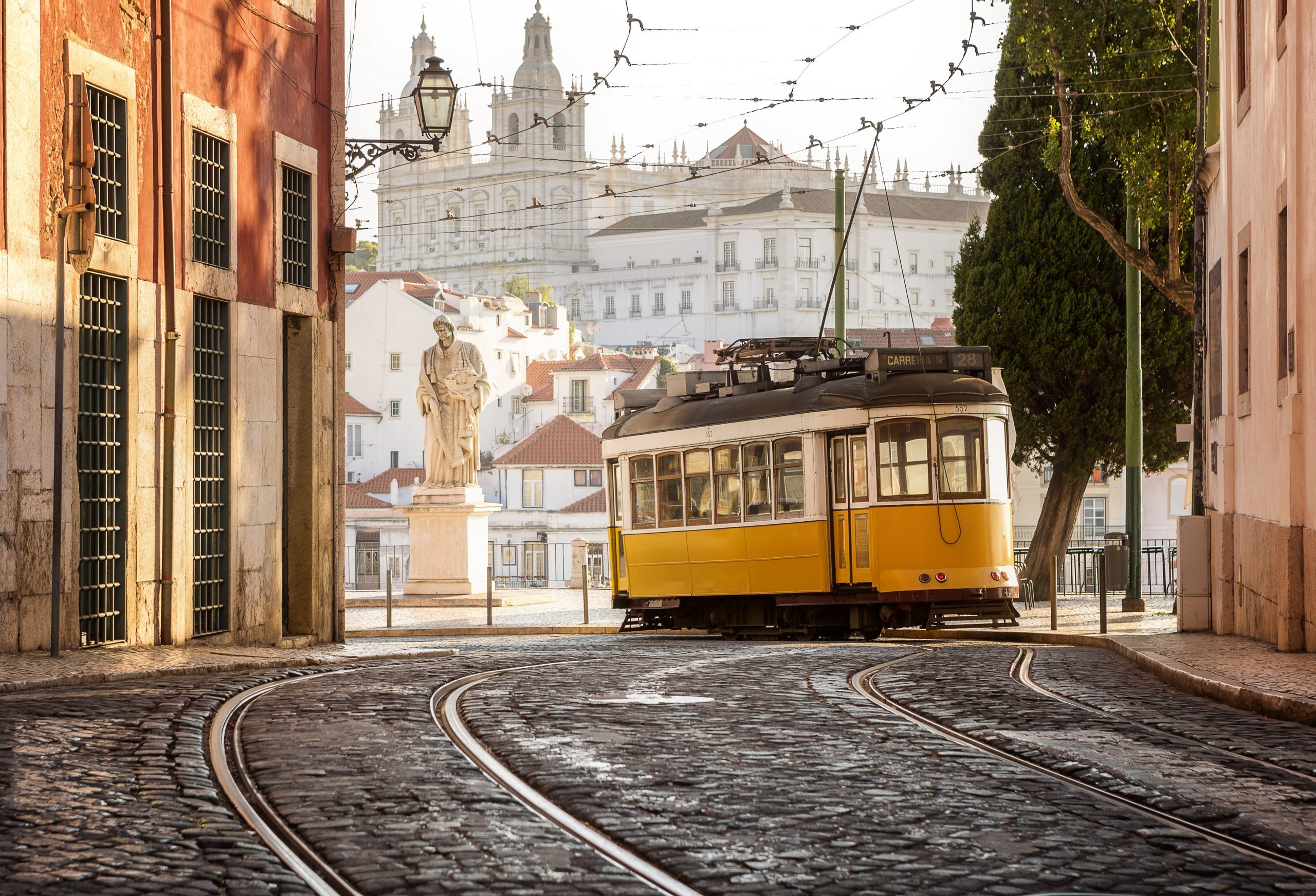 Tramway in Lisbon