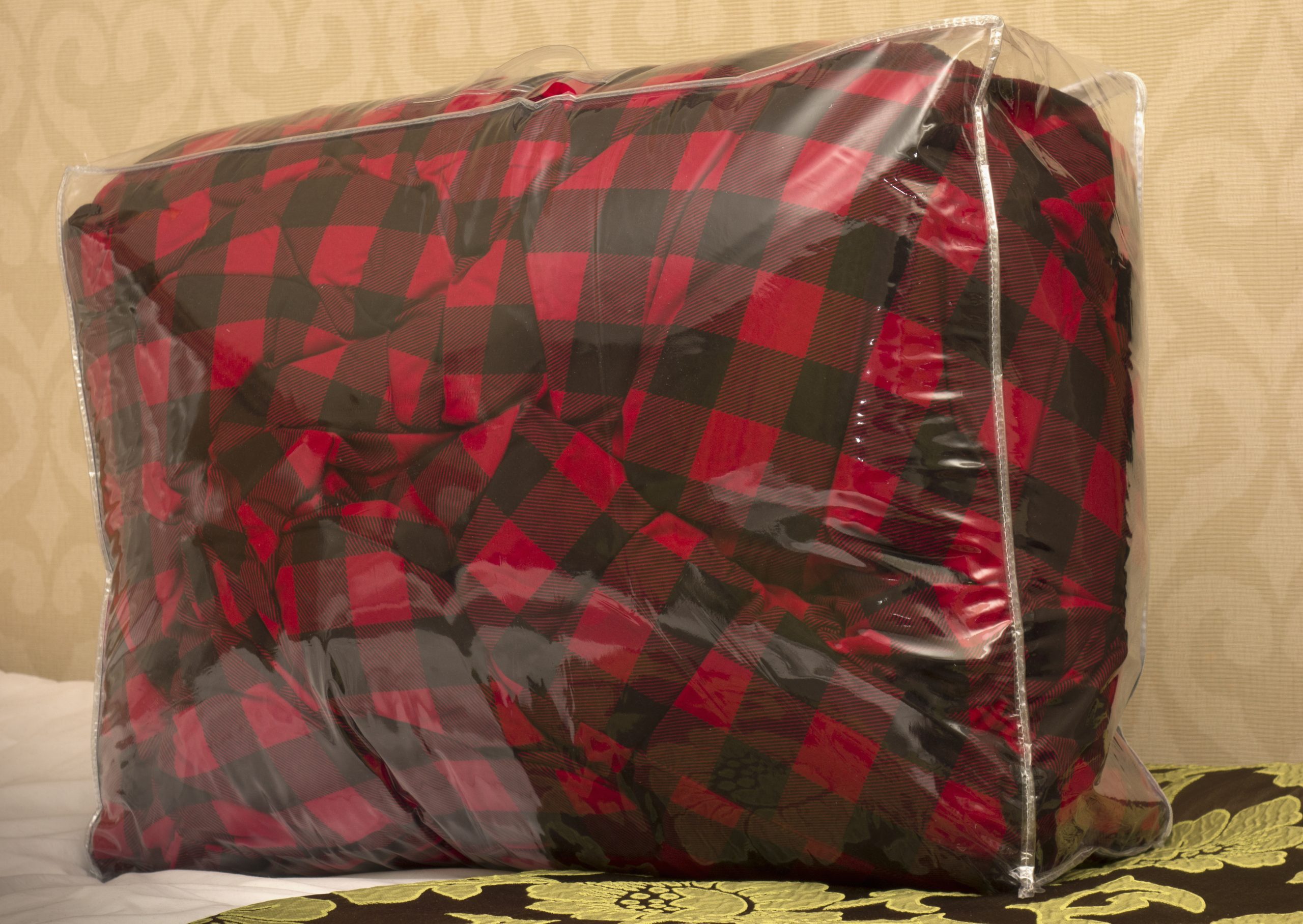 Turkey, Marmaris Area, 2017: View Of New Red Duvet