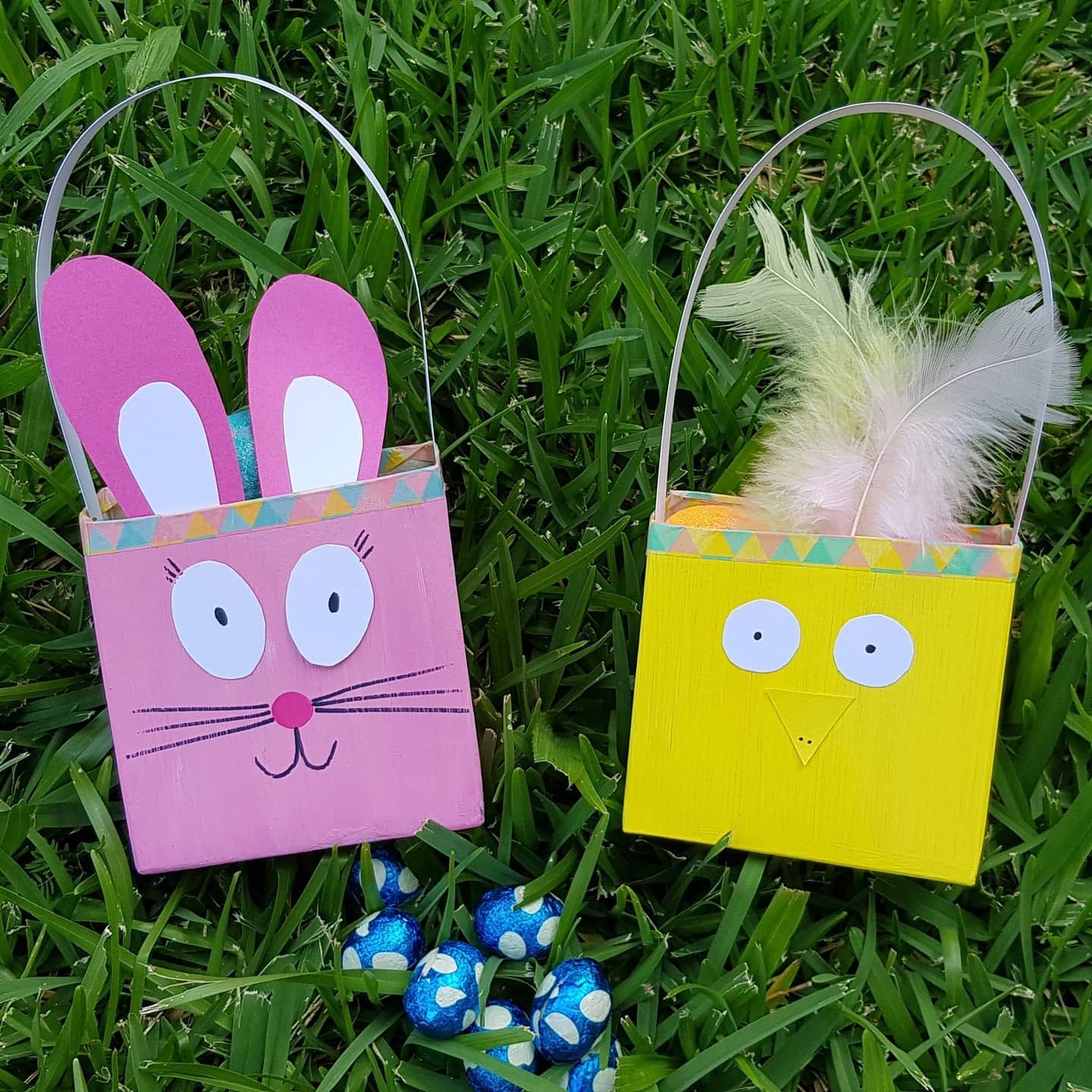 Upcycled Painted Easter Basket Ecomm Via Creativekidsbrisbane Instagram