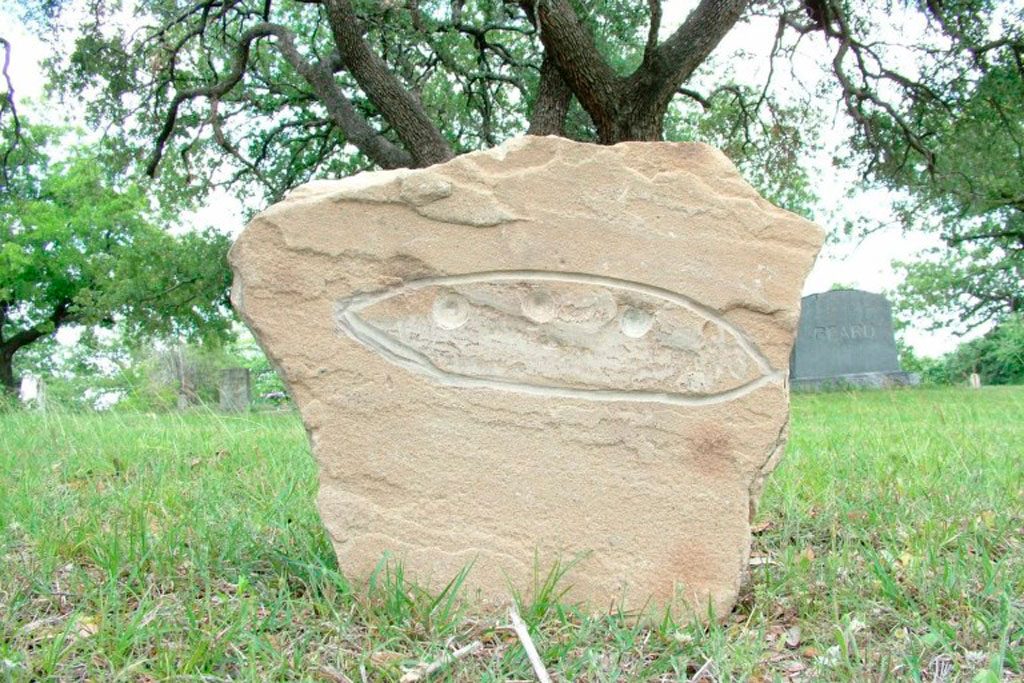 aurora cemetery in texas. "Ned's" grave.