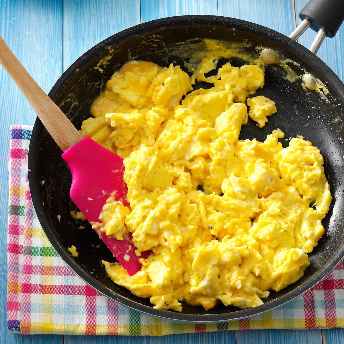 scrambled eggs