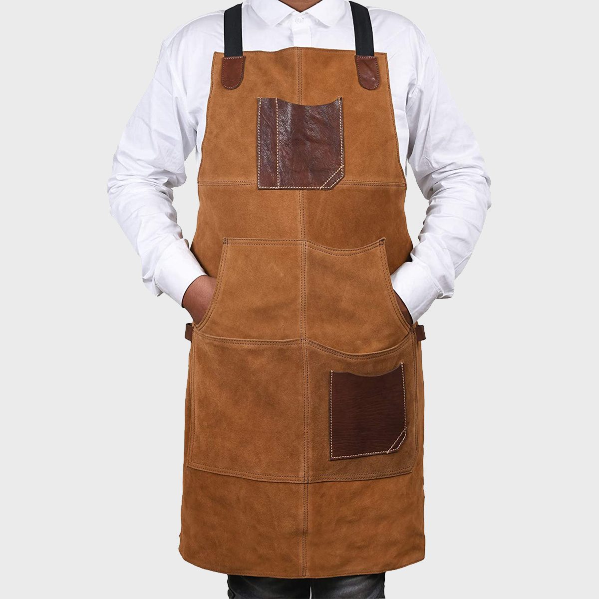 Aaron Leather Utility Apron