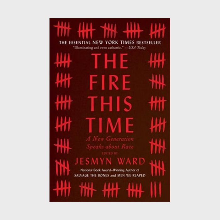 The book cover features tally marks framing the title 
