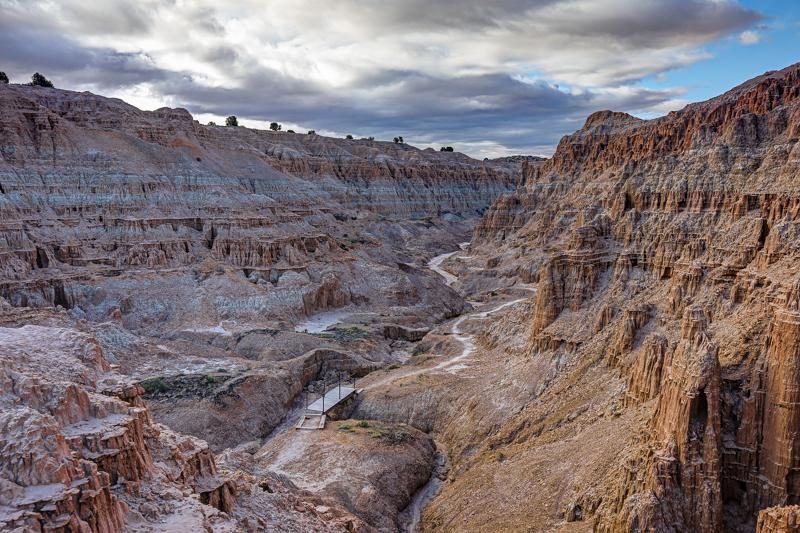 cathedral gorge state park nevada camping