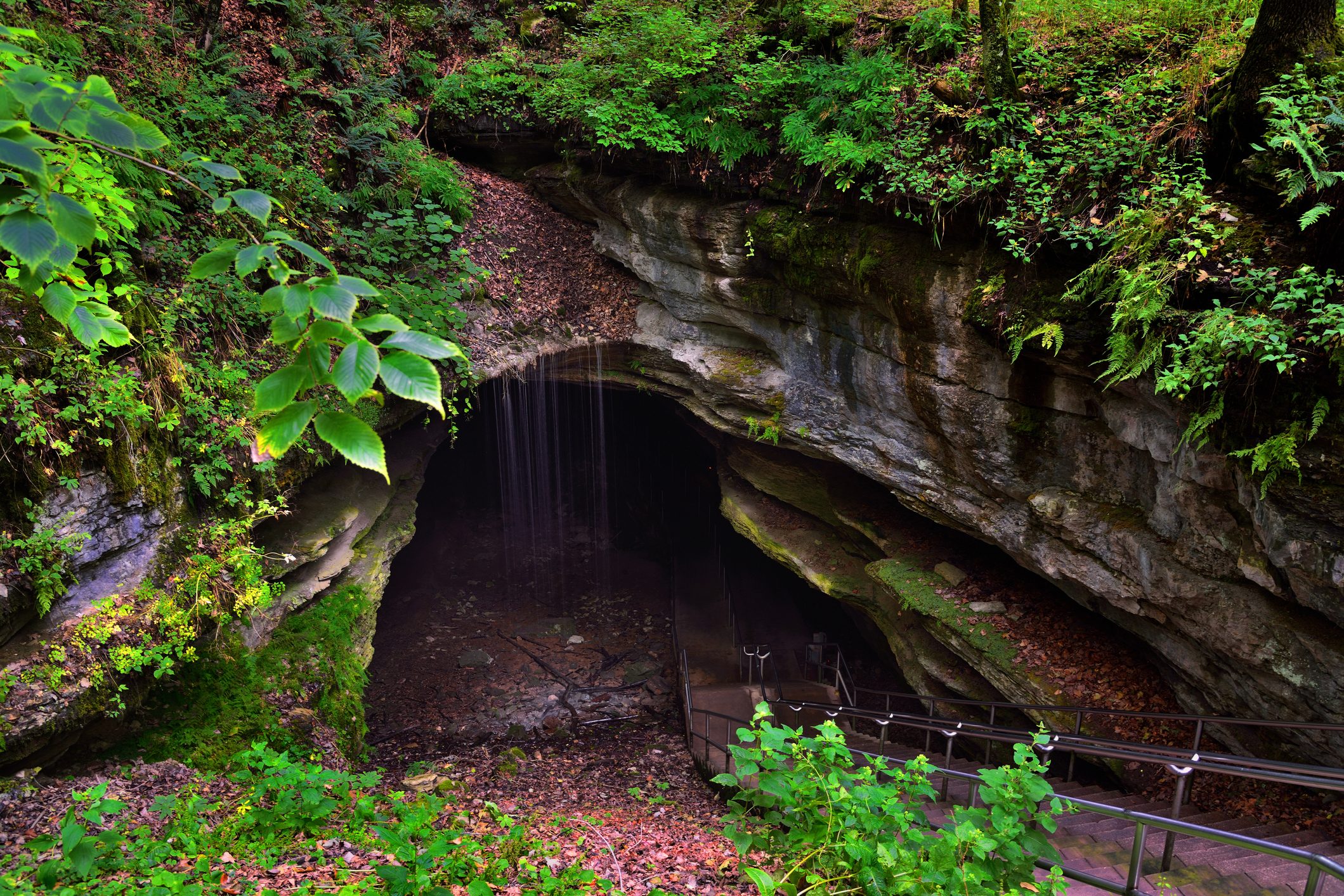 Historic Entrance and Rain-Fed Waters