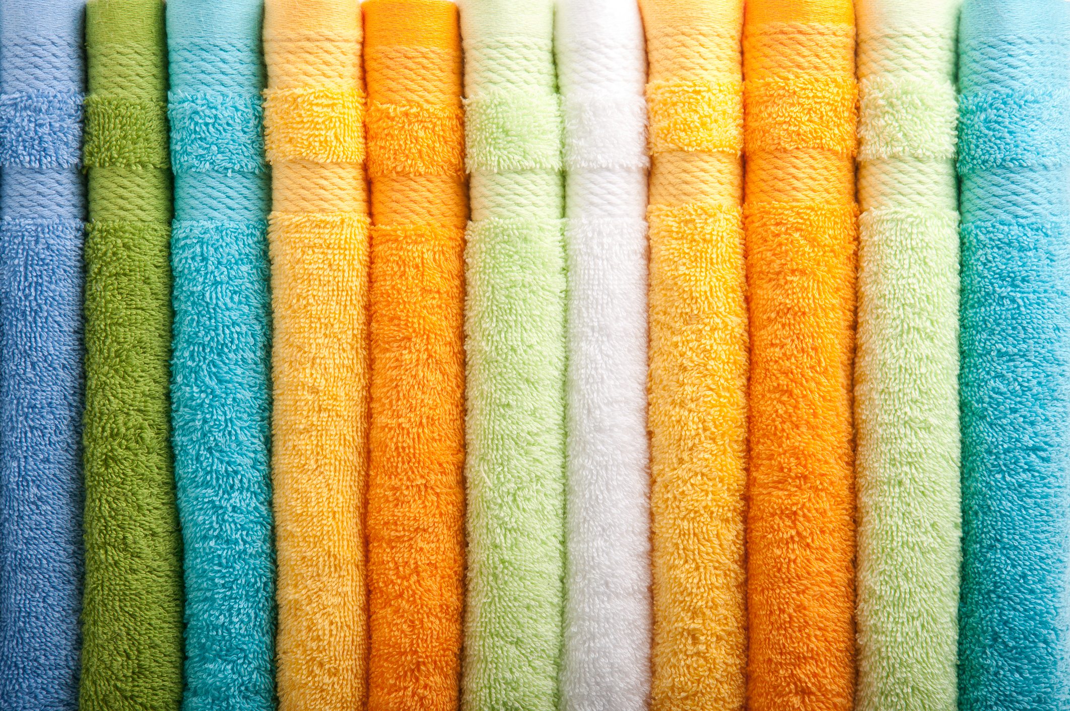 Colorful towels