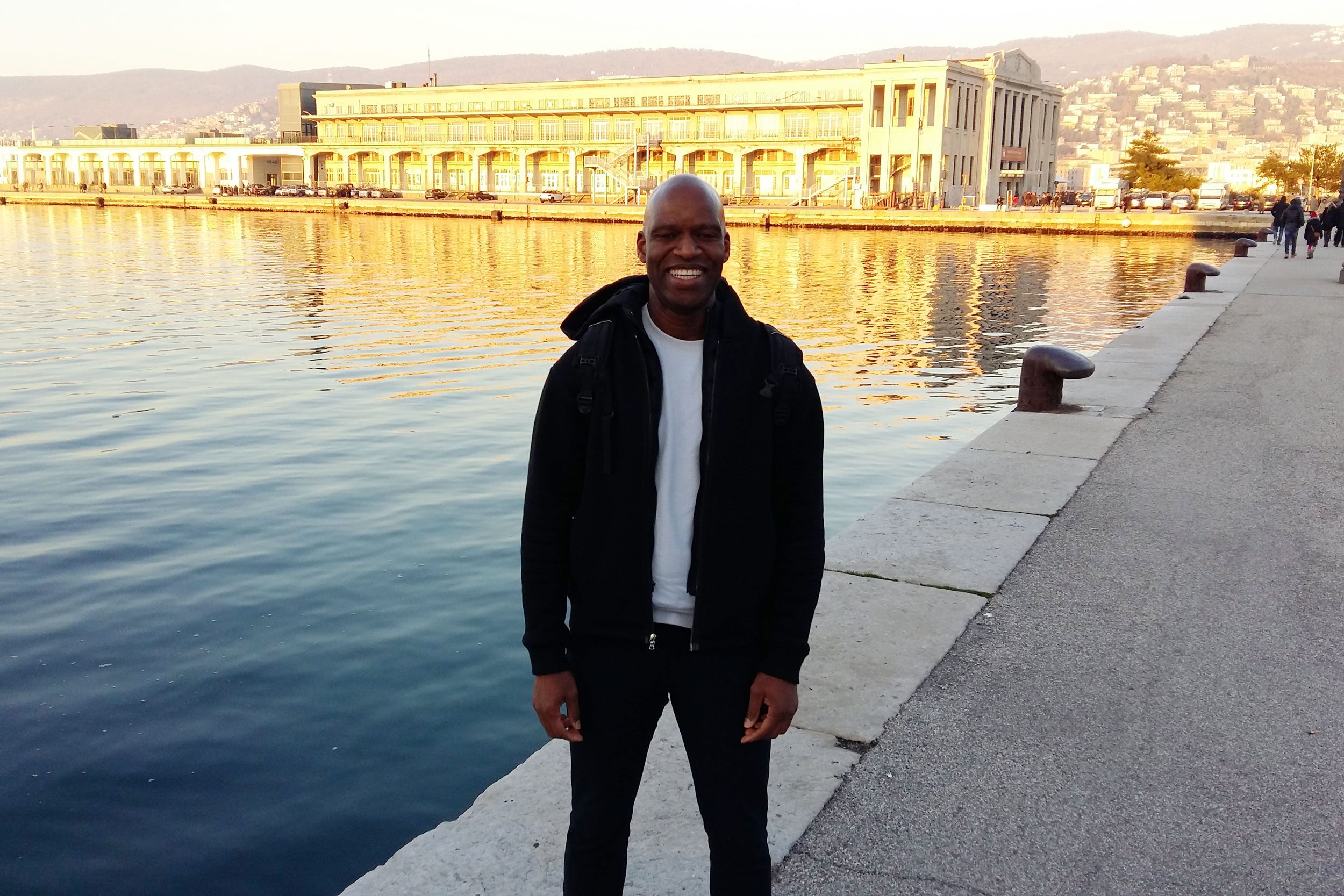 Jeremy Helligar in Trieste, Italy.