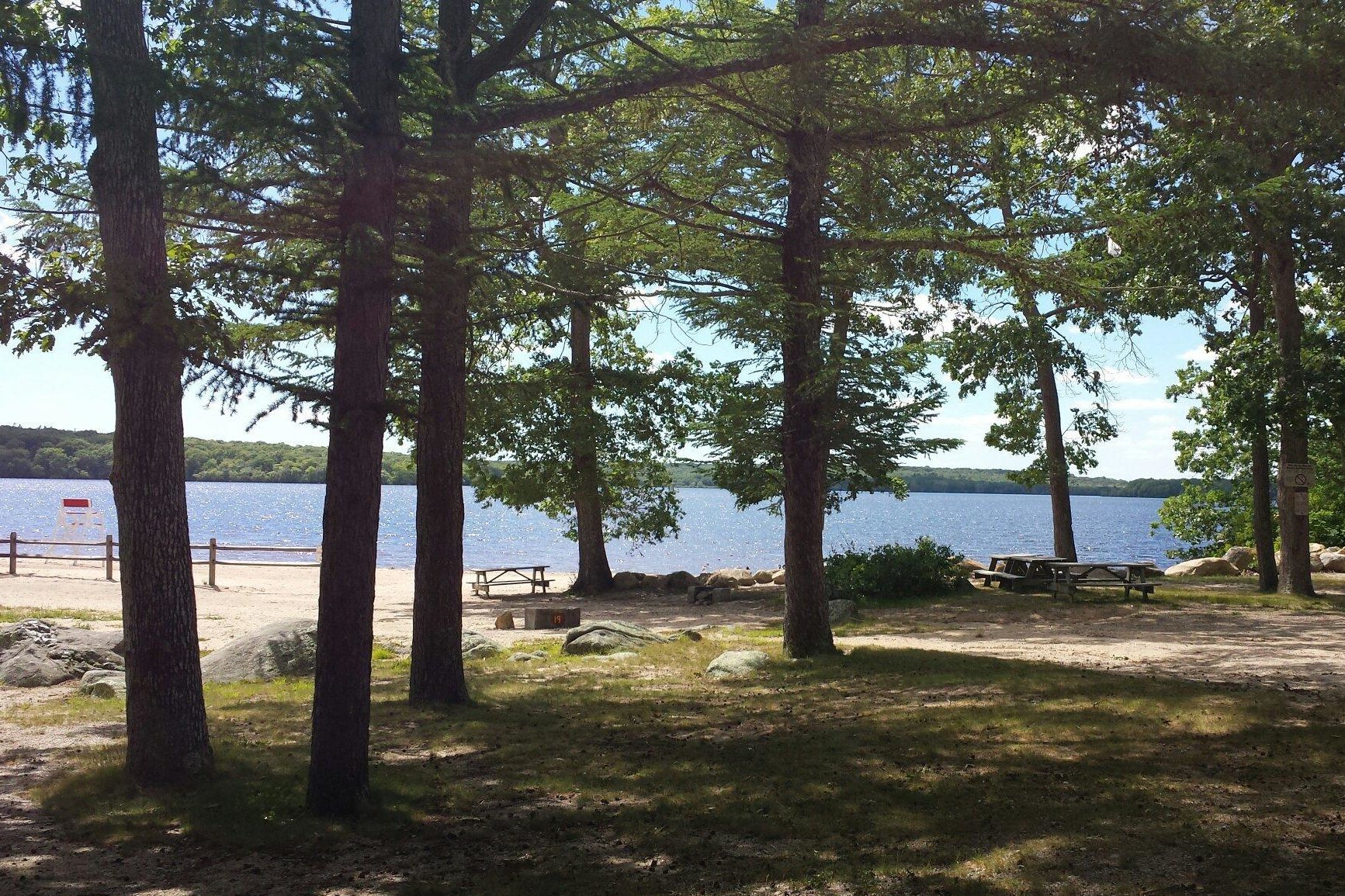 Rhode Island: Burlingame State Park and Campground