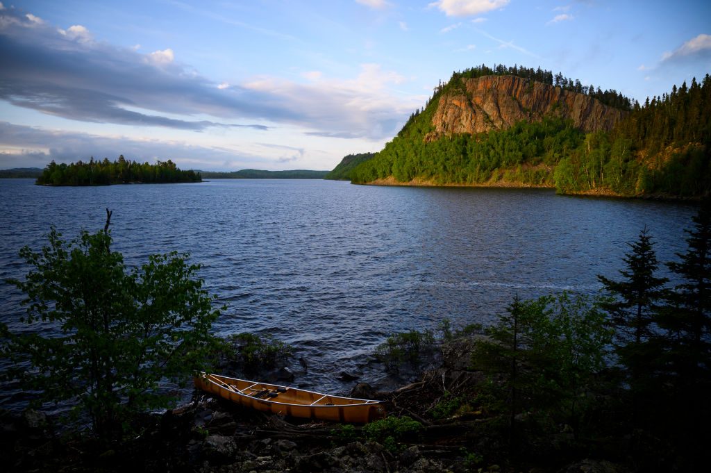 Canoe trip in Minnesota's Boundary Waters Canoe Area (BWCA)