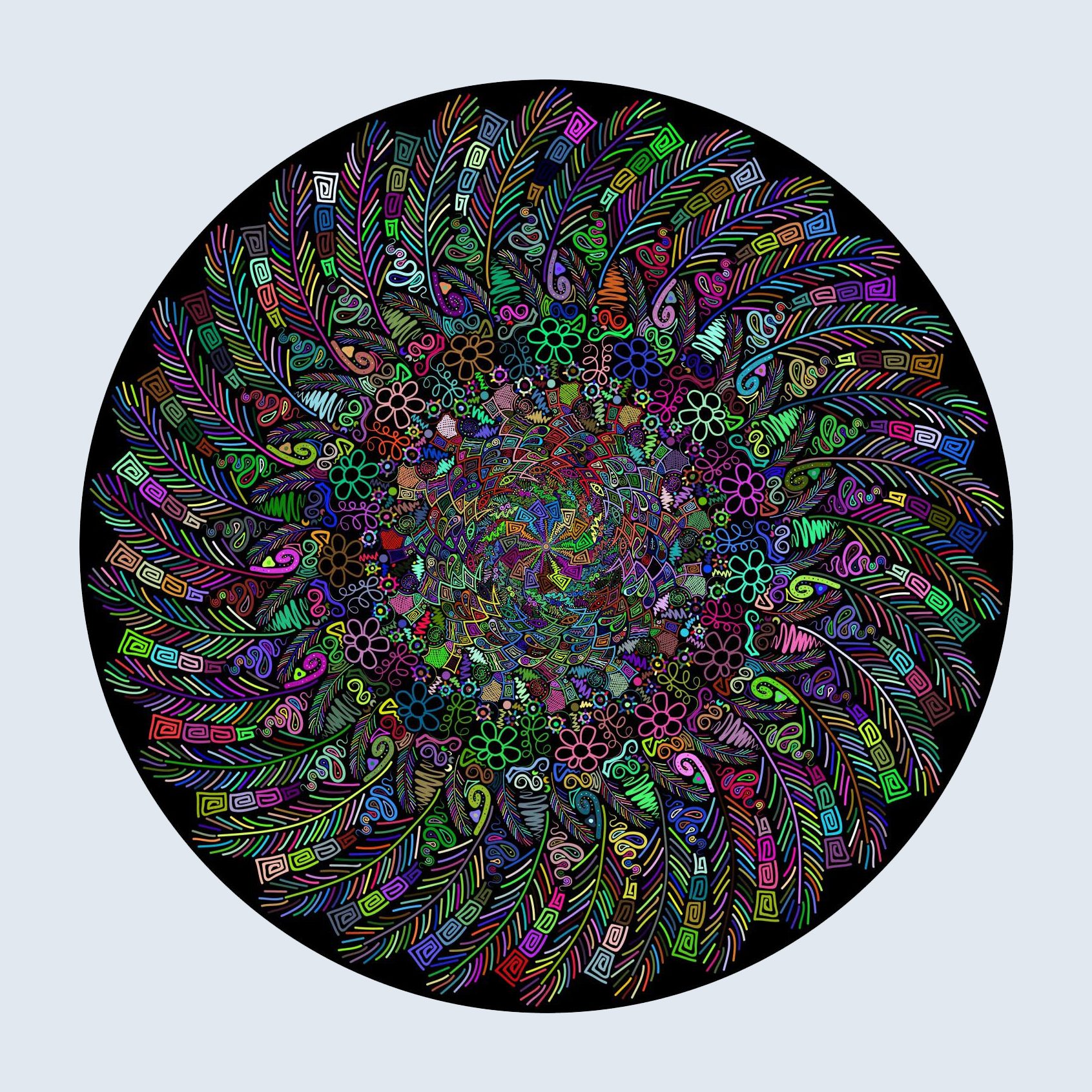 The Indian Feather puzzle