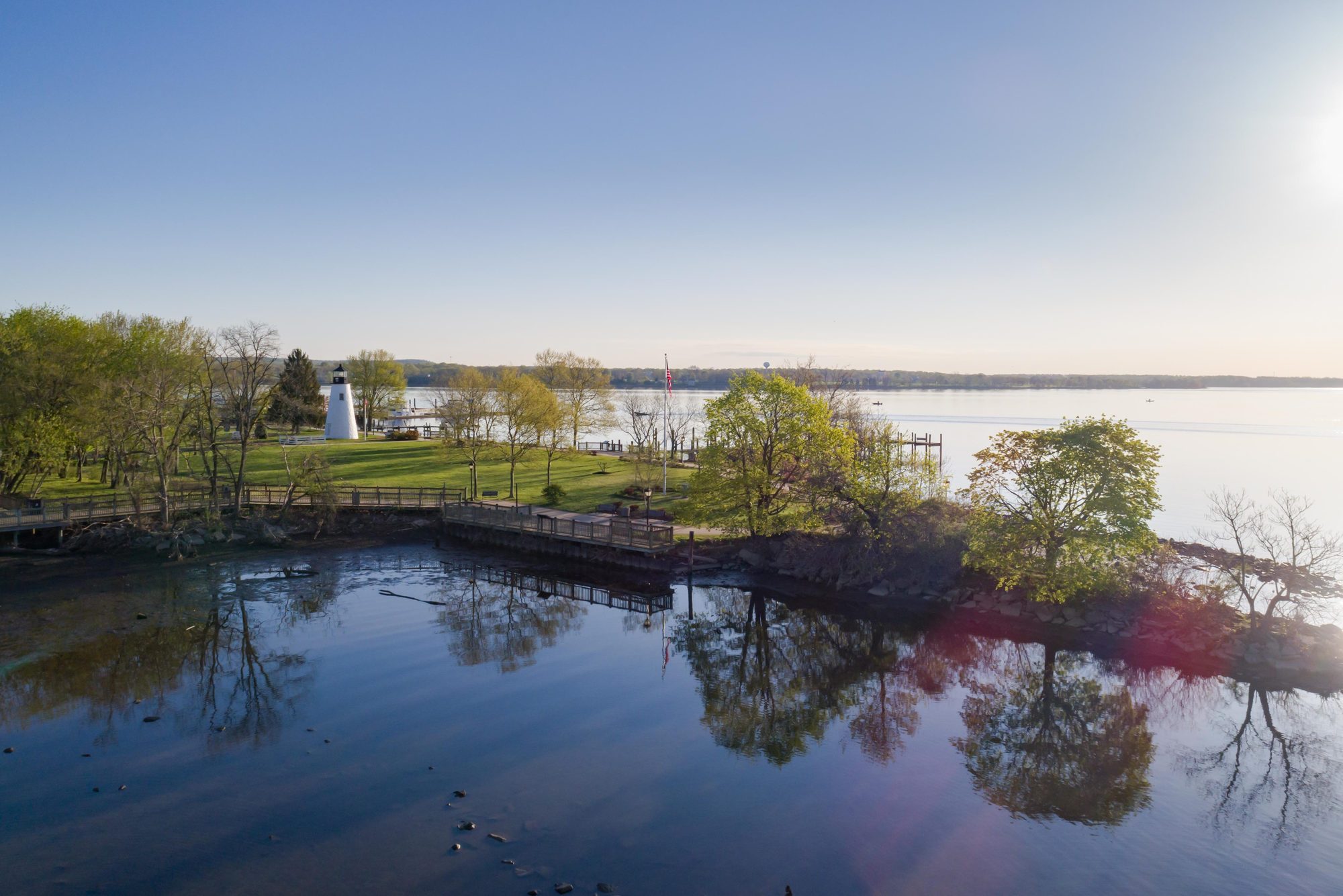 Aerial view of Concord Point, MD