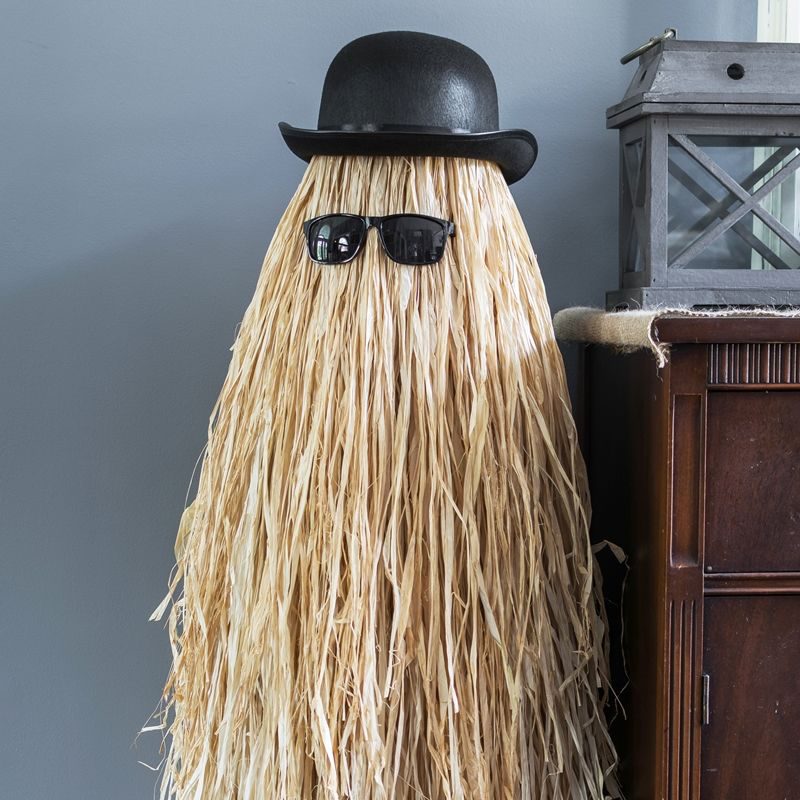 Cousin Itt Halloween decoration