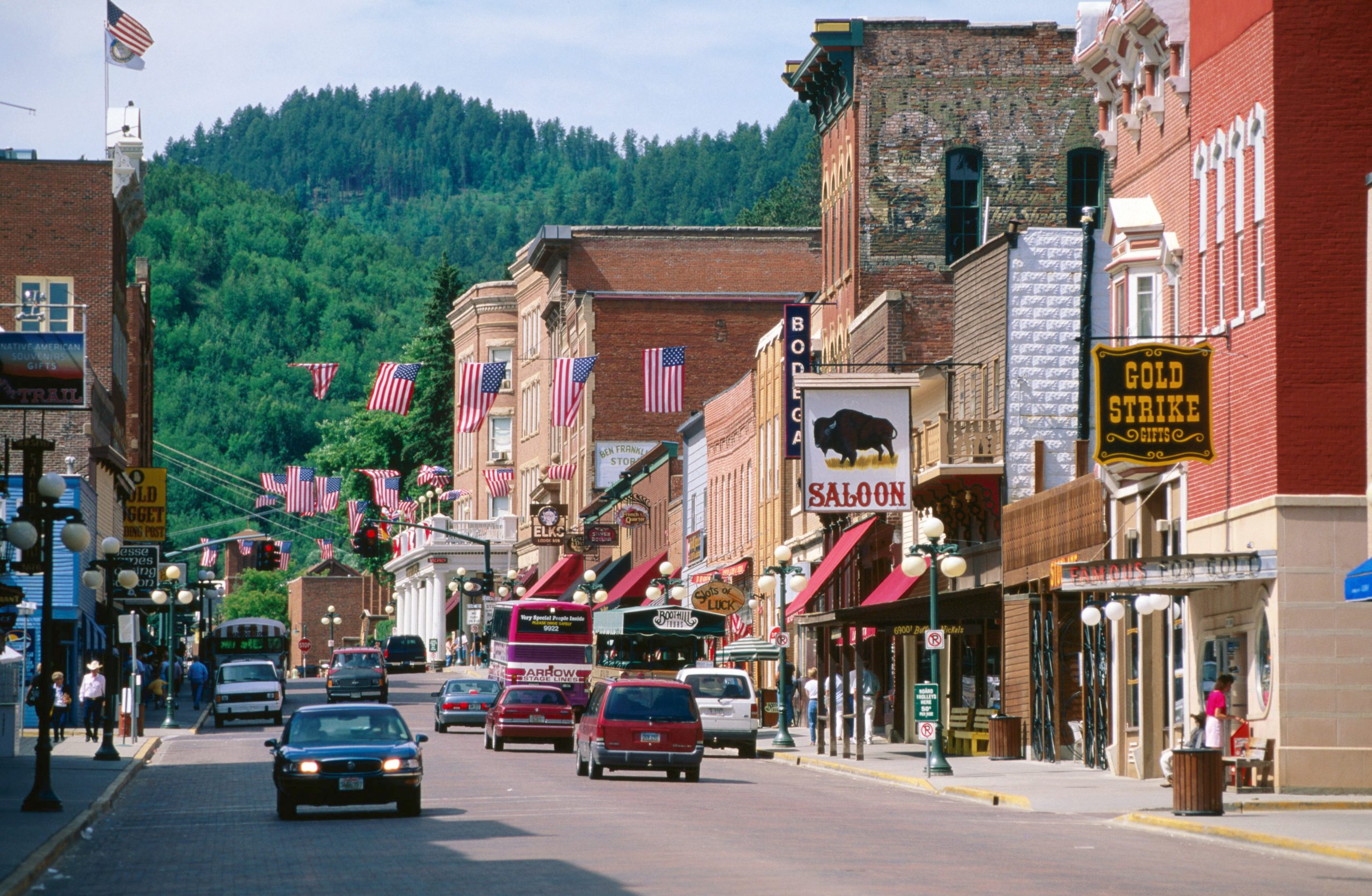 Saloons on Main Street.