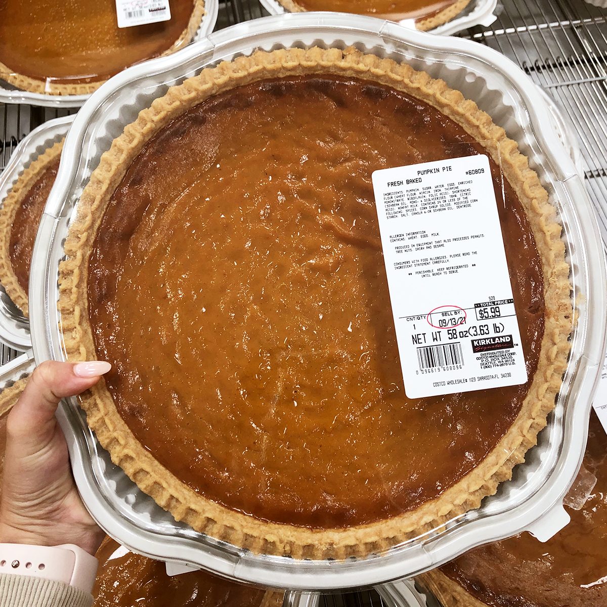 Costco Pumpkin Pie Rachel Wilke