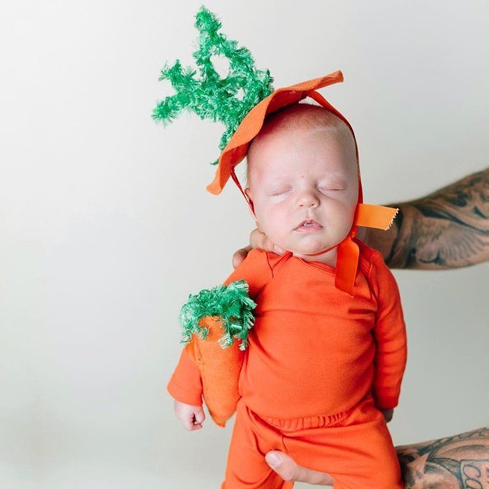 Diy Baby Carrot Halloween Costume