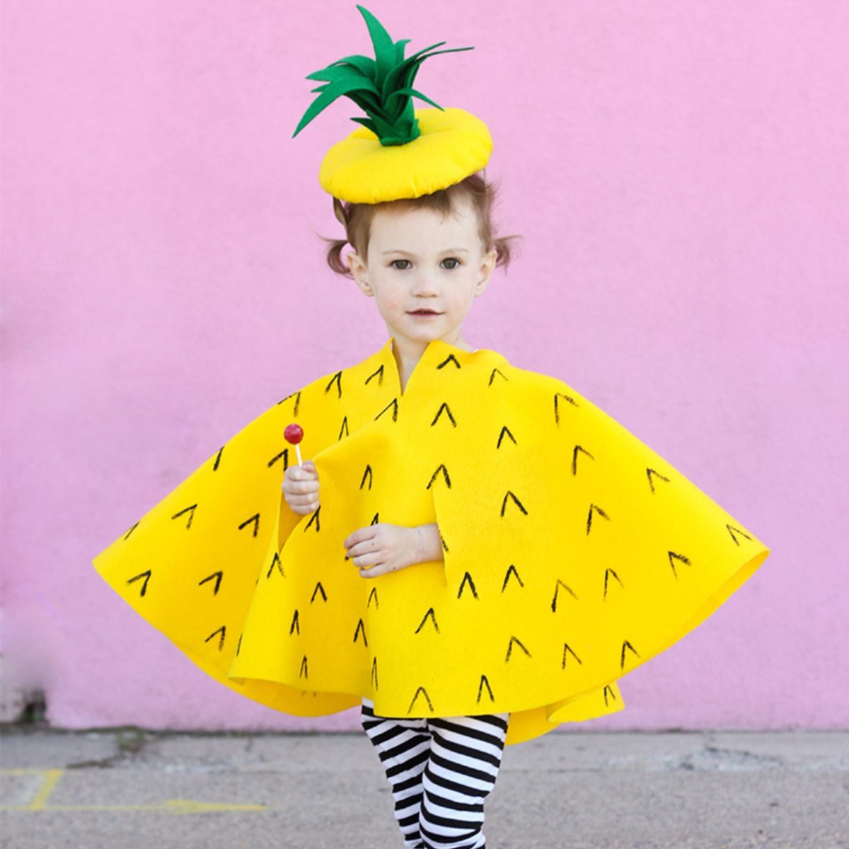 Diy Pineapple Kids Costume Via Deliacreates
